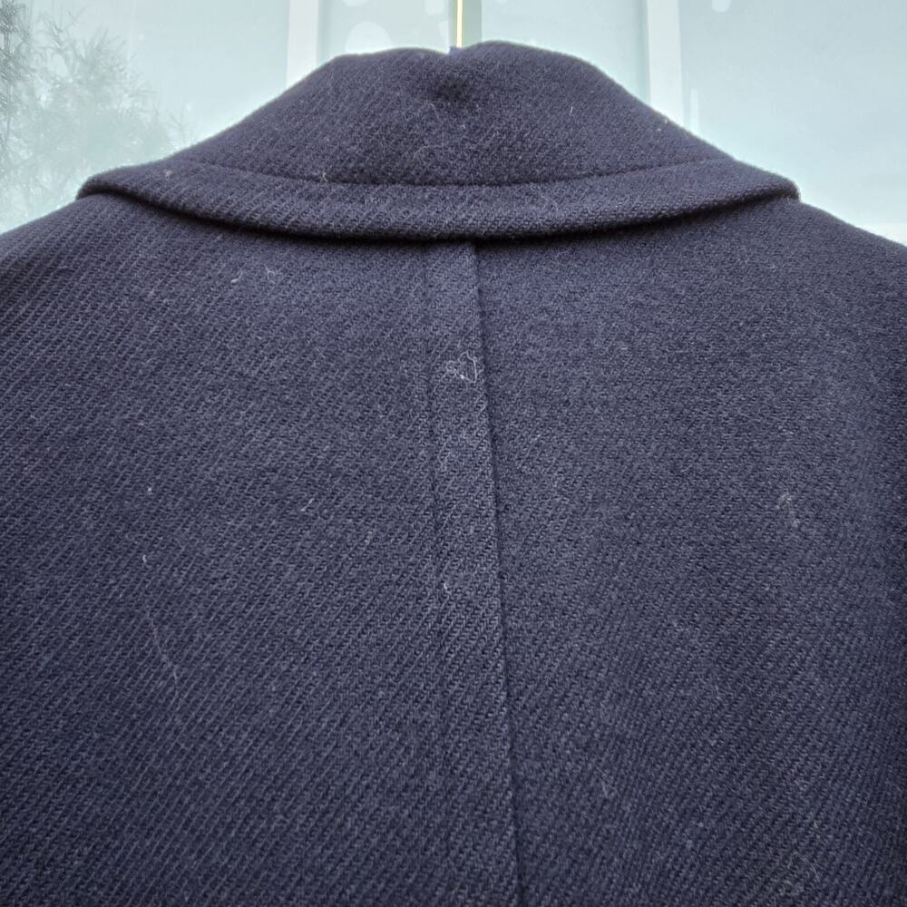 Vintage Pendleton‎ 100% Virgin Wool Knockouts By Pendleton Navy Coat Jacket M/L? - Picture 9 of 11